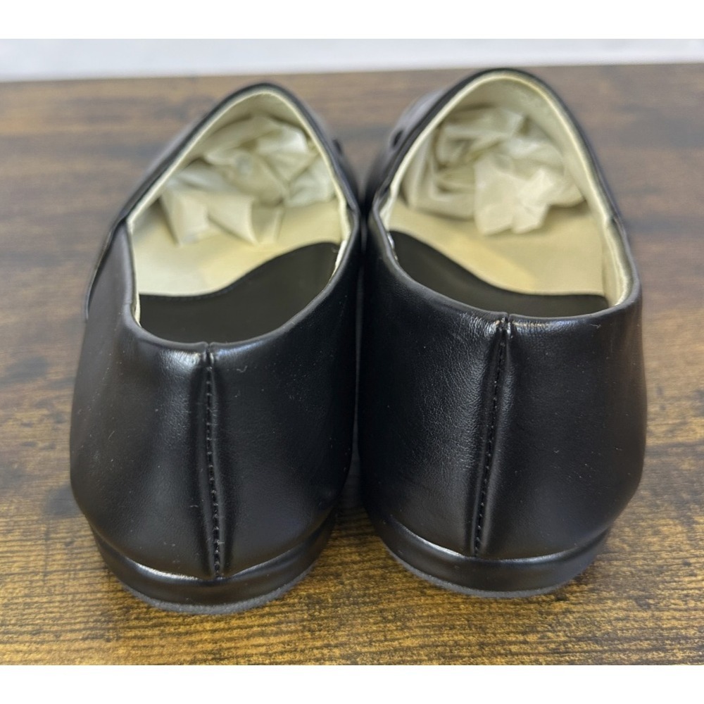 L.B. Evans Duke Opera Mens Black Leather Casual Slippers Slip On Shoes Size 8M 8 - Picture 10 of 15